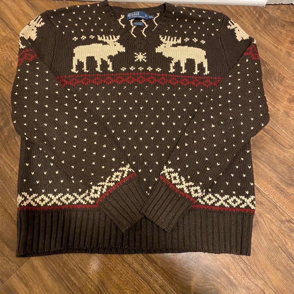 Vintage Polo Sweater